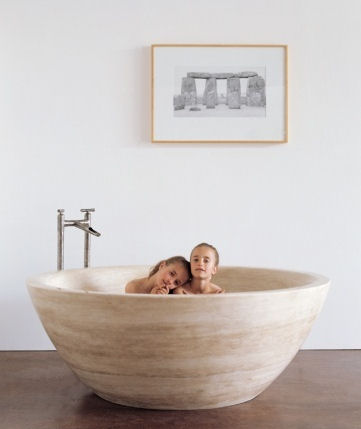 stone bath tub image