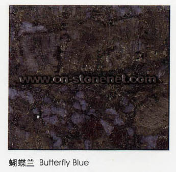 butterfly blue granite